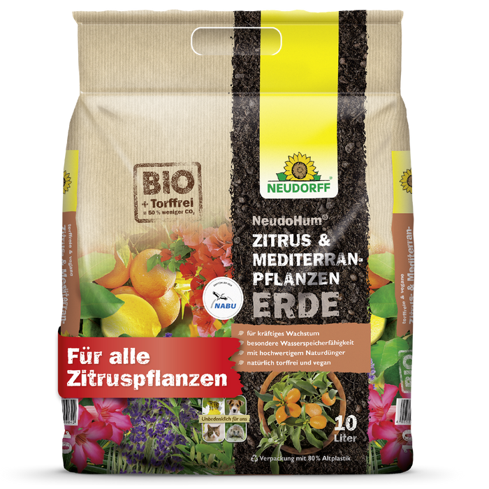 Neudorff NeudoHum Zitrus- & MediterranpflanzenErde - Silberkraft