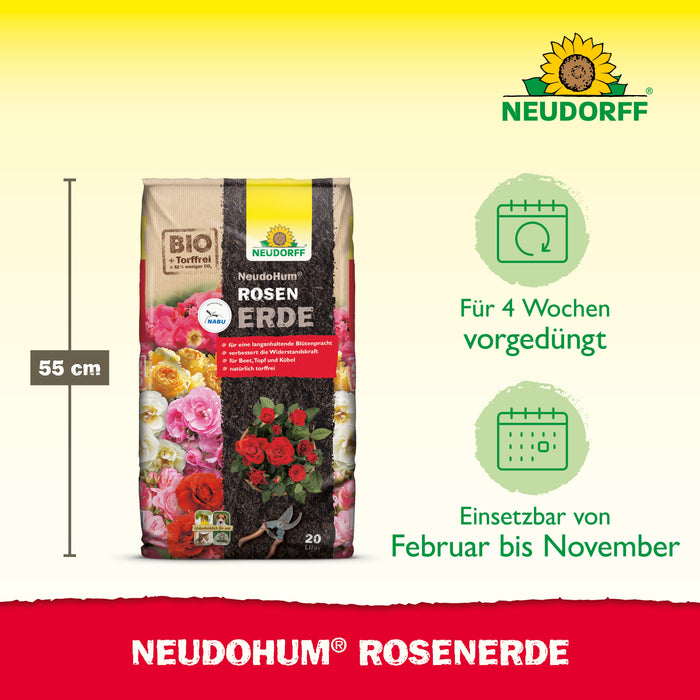 Neudorff NeudoHum RosenErde - Silberkraft