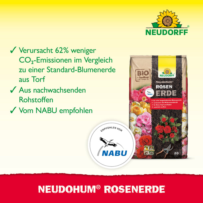 Neudorff NeudoHum RosenErde - Silberkraft