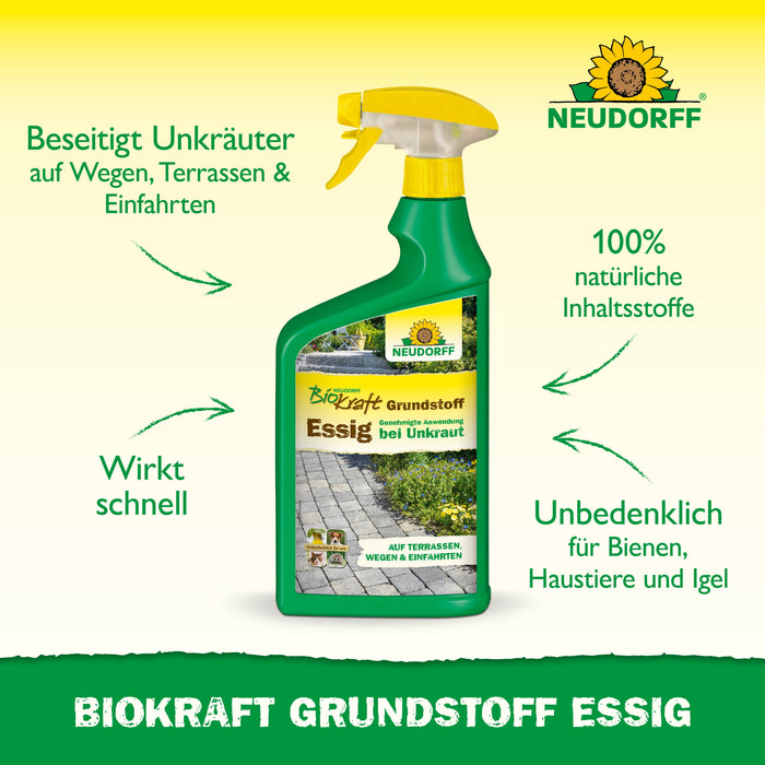 Neudorff BioKraft Grundstoff Essig - Silberkraft