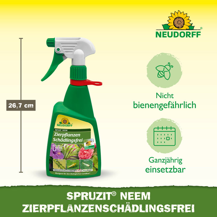 Neudorff Spruzit NEEM ZierpflanzenSchädlingsfrei - Silberkraft