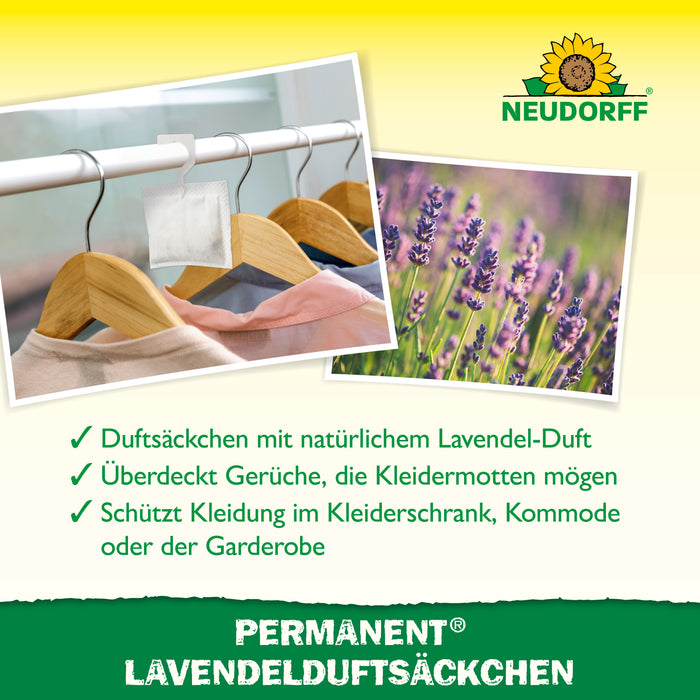 Neudorff Permanent Lavendelduftsäckchen - Silberkraft