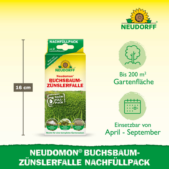Neudorff Neudomon BuchsbaumzünslerFalle Nachfüllpack - Silberkraft