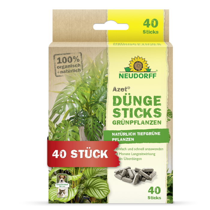 Neudorff Azet DüngeSticks für Grünpflanz - Silberkraft