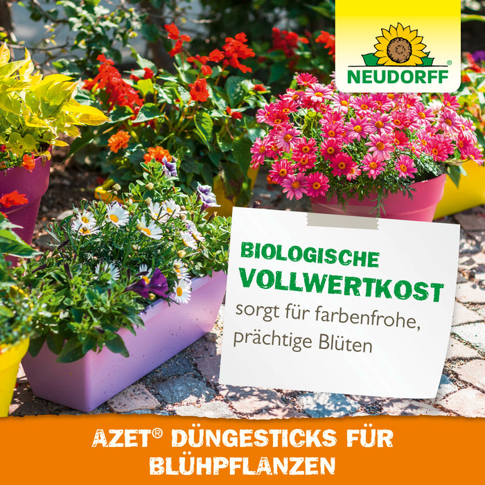 Neudorff Azet Düngesticks für Blühpflanz - Silberkraft