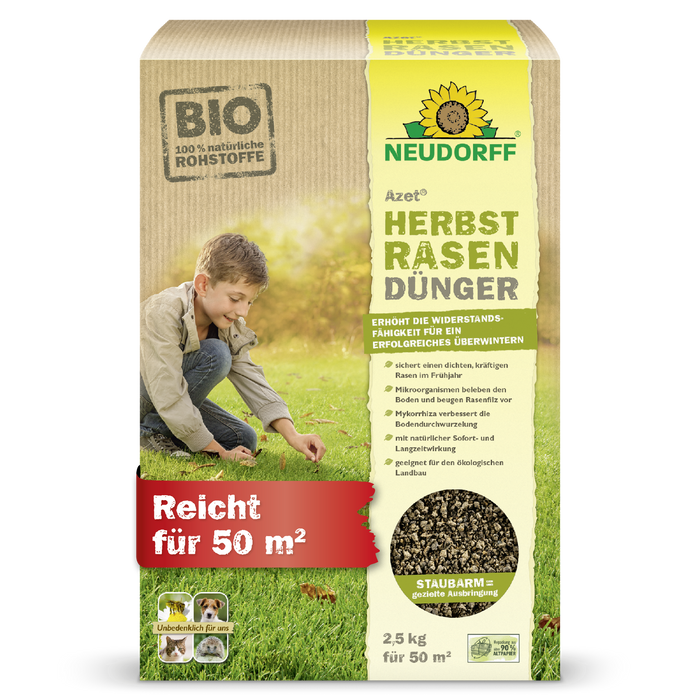 Neudorff Azet HerbstRasenDünger - Silberkraft