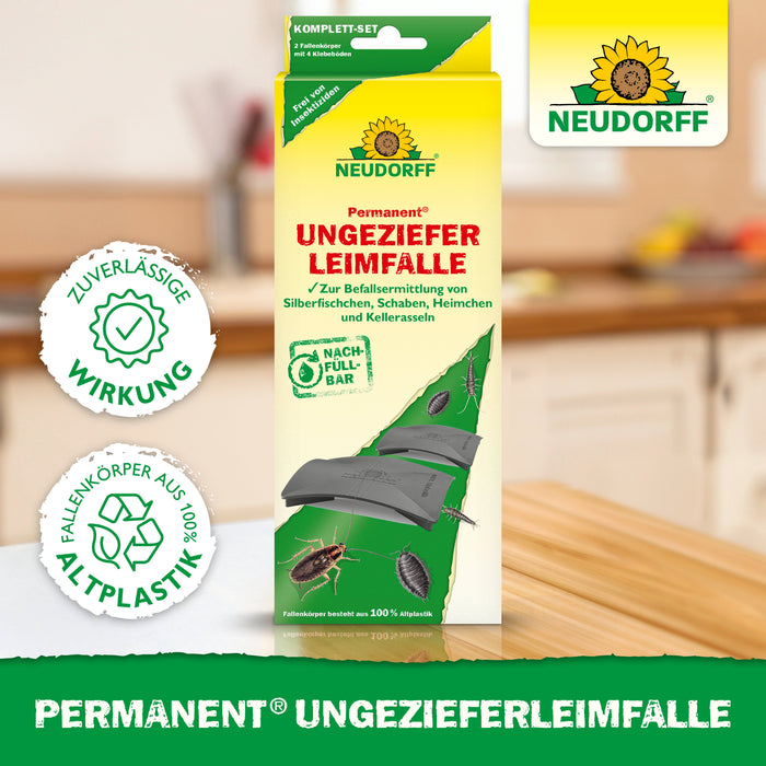 Neudorff Permanent UngezieferLeimFalle - Silberkraft