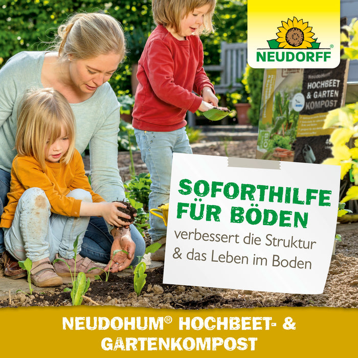 Neudorff NeudoHum Hochbeet- und GartenKompost - Silberkraft