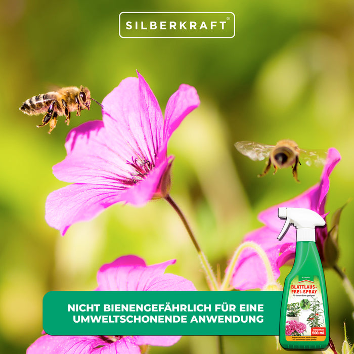 Blattlausfrei-Spray: Effektiver Schutz für Obst, Gemüse & Zierpflanzen - Silberkraft