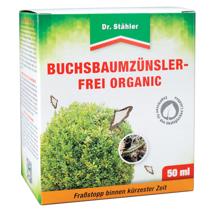 Buchsbaumzünsler-Frei Organic: Schützt effektiv vor Schadinsekten - Silberkraft