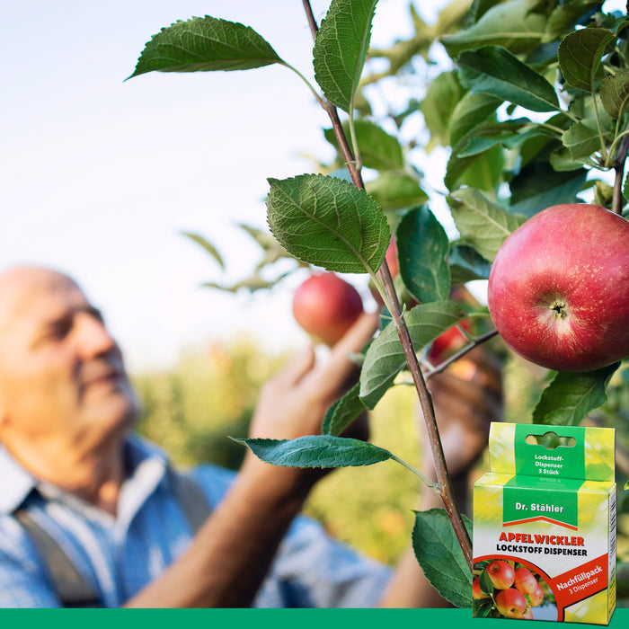 Apfelwickler Pheromon-Lockstoff Nachfüllpack: Effektiver Schutz für Obstbäume - Silberkraft