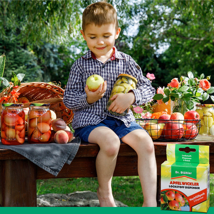 Apfelwickler Pheromon-Lockstoff Nachfüllpack: Effektiver Schutz für Obstbäume - Silberkraft