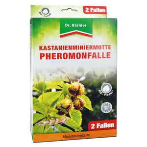 Effektive Pheromon-Falle gegen Kastanienminiermotten - Silberkraft