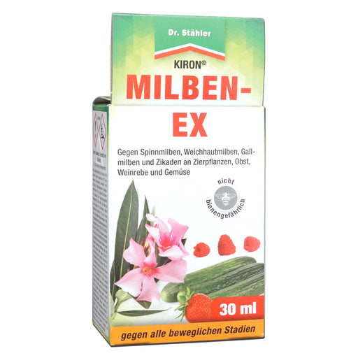 Kiron Milben-Ex: Effektive Bekämpfung von Spinnmilben und Schädlingen an Obst, Gemüse und Zierpflanzen - Silberkraft
