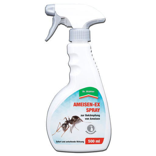 Hochwirksames Ameisen-Ex Spray gegen eine Vielzahl von Insekten wie Ameisen und Asseln - Silberkraft