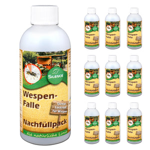 Nachfüllpack Silence Wespenfalle: Wirksamer Schutz vor lästigen Wespen - Silberkraft