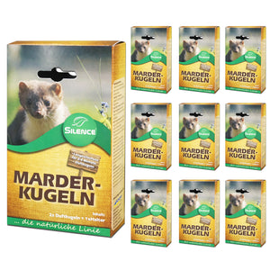 Silence Marder-Duftkugeln: Effektiver Langzeitschutz vor Marderschäden am Auto - Silberkraft