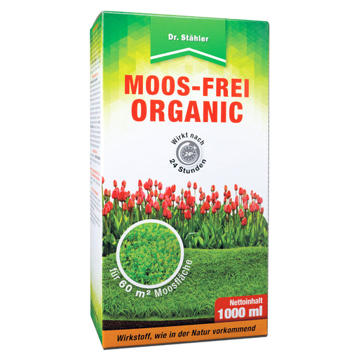 Moos-Frei Organic: Hochwirksamer Moosentferner für einen grünen, perfekten Rasen - Silberkraft