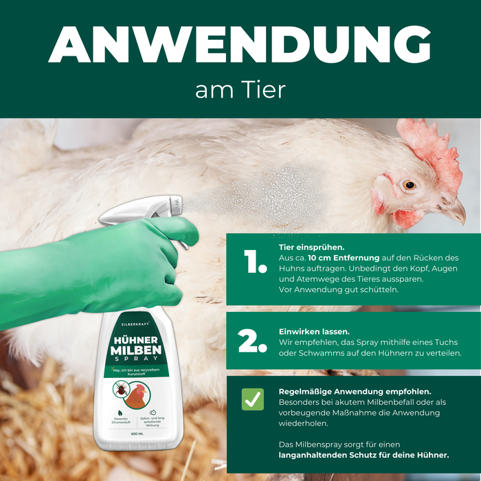 Milbenspray Hühner - Silberkraft
