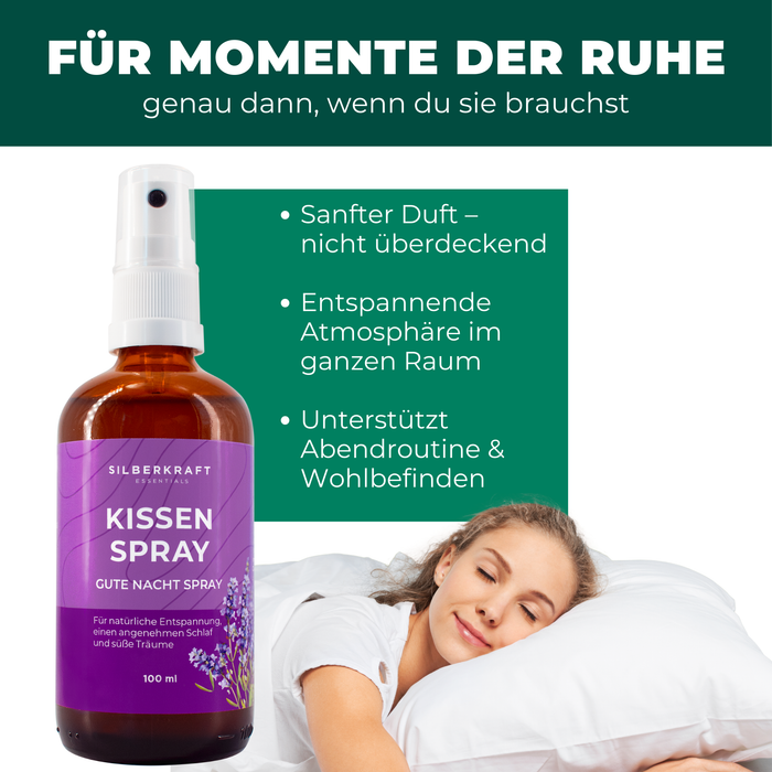 Lavendelspray Glas - Silberkraft