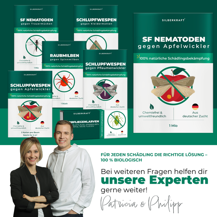 SF Nematoden gegen Apfelwickler - Silberkraft