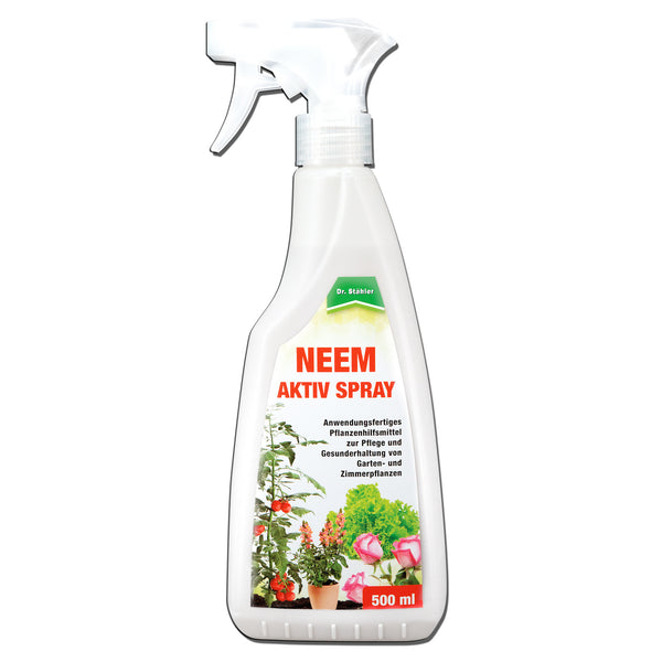 Neem Active Spray: Pielęgnacja i zdrowie roślin ogrodowych i domowych - Silberkraft