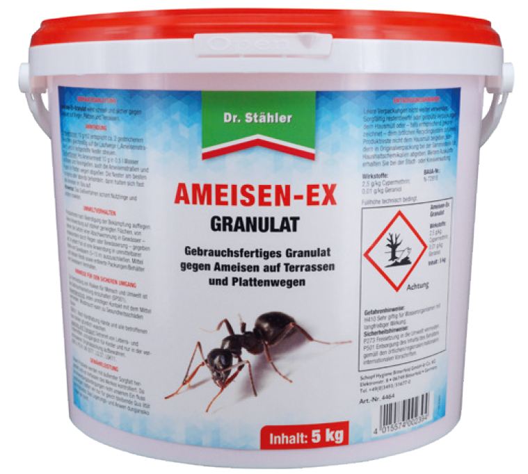 Sprawdzony granulat ant-ex do skutecznej ochrony przed szkodnikami - Silberkraft