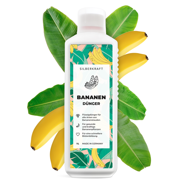 Nawóz bananowy - Mineralny nawóz płynny NPK z azotem - Nawóz do bananów - Silberkraft