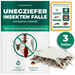 Ungeziefer/ Insektenfalle mit Spezial-Lockstoff - Silberkraft