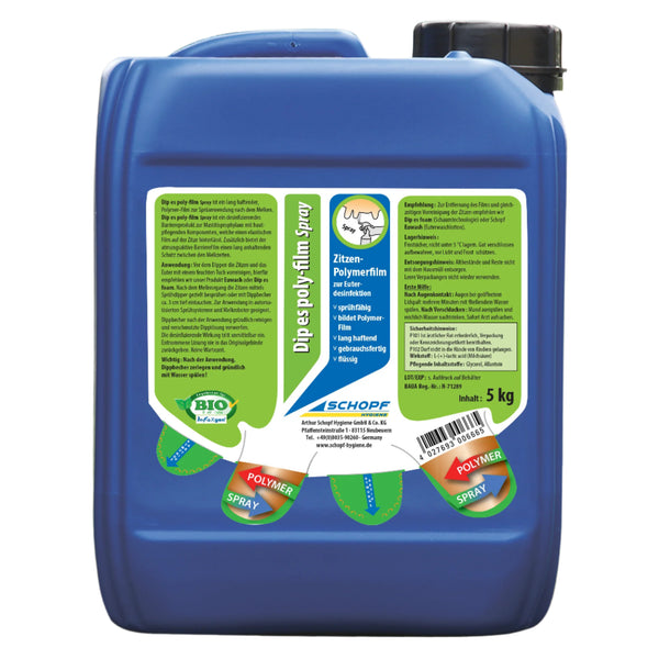Dip's Poly-film spray: natryskiwana folia polimerowa do skutecznej dezynfekcji wymion - Silberkraft