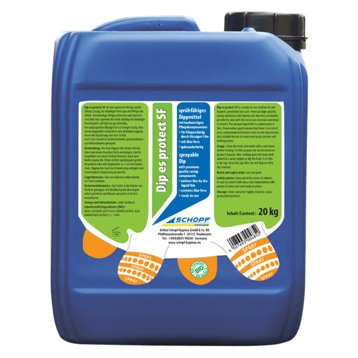 Dip es protect SF: Sprühfähiges Dippmittel mit Aloe Vera und Barriereschutz gegen Fliegen - Silberkraft