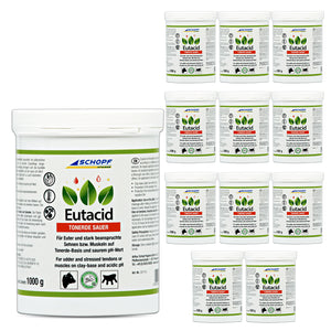 Eutacid Tonerdebalsam: Vielseitige Kuh-Pflege für Euter und Gelenke - Silberkraft