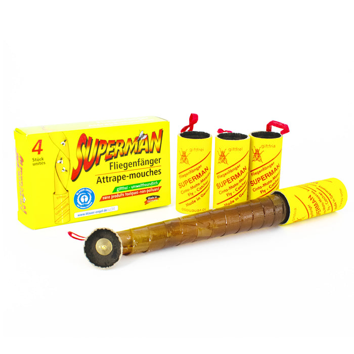 Fliegenfänger - Fliegenfalle für Fliegen - Silberkraft