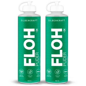 Flohpuder Hund/Katze - Silberkraft