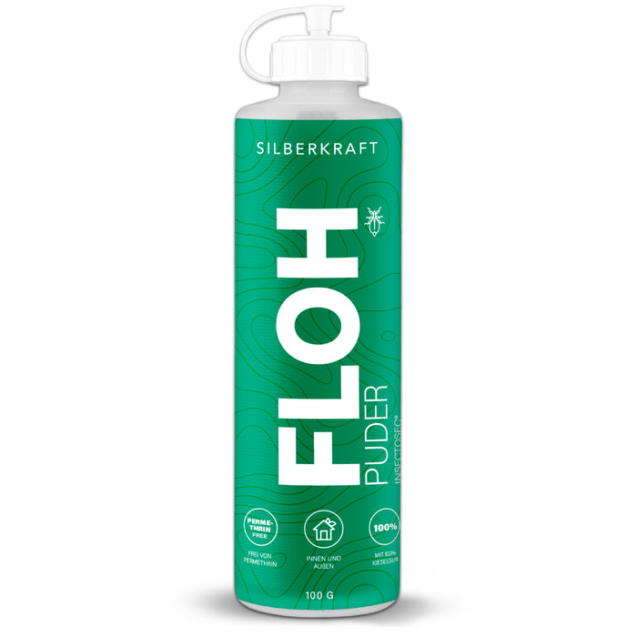 Flohpuder Hund/Katze - Silberkraft