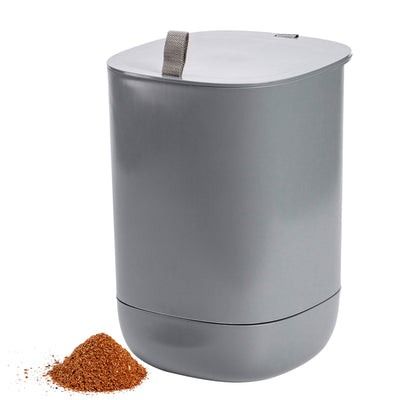 Kompostownik kuchenny Bokashi - kompostownik w zestawie 1kg grysu - Silberkraft
