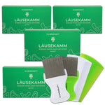 Läusekamm 4er Set - Silberkraft