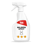 Spray na roztocza BugPower do tekstyliów 500 ml - nie pozostawia plam - srebrna moc