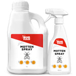 Spray na mole BugPower na mole odzieżowe i spożywcze - z efektem powalającym - srebrna moc