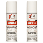Czarny spray do kopyt: pielęgnacja i ochrona mocnych kopyt koni - Silberkraft