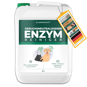 Enzymreiniger Katzen- und Hundeurin sowie Tiergerüche - Silberkraft