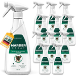 Silberkraft Marderspray 500ml im praktischen 12er-Set – Effektiver Schutz gegen Marderbefall in Fahrzeugen und Gebäuden. Langanhaltende Wirkung