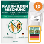 Raubmilben Mischung gegen Thripse und Spinnmilben für 10 m² Pflanzenfläche – Silberkraft