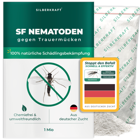 Nicienie SF do zwalczania komarów grzybowych w roślinach doniczkowych
