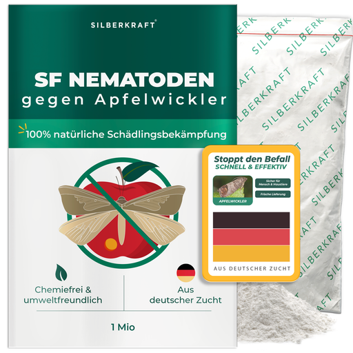 SF Nematoden gegen Apfelwickler - Silberkraft
