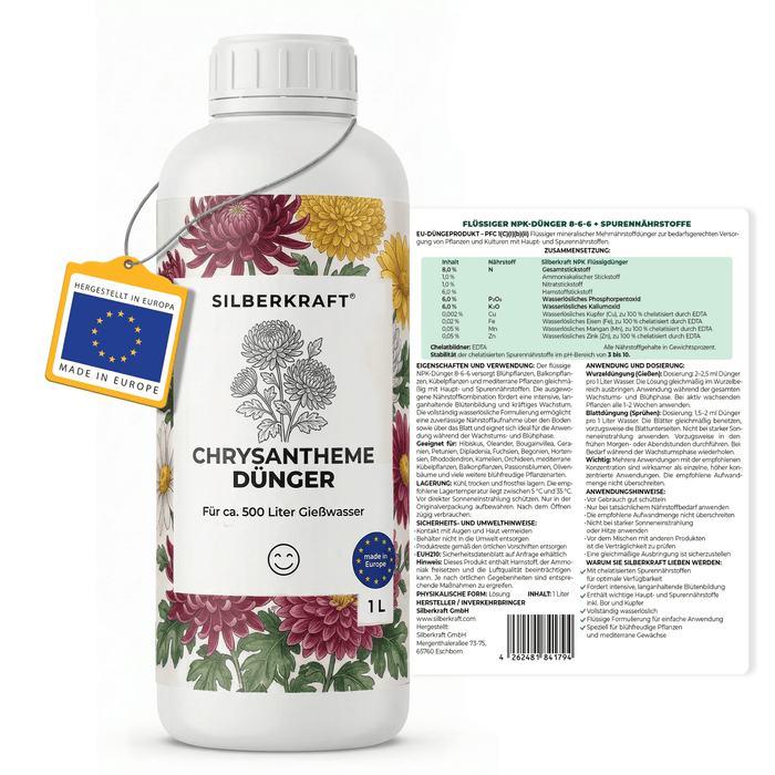 Chrysantheme-Dünger - Silberkraft