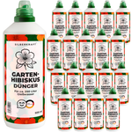 Gartenhibiskusdünger – Mineralischer NPK Flüssigdünger mit Stickstoff – Dünger für Gartenhibiskus – Ziersträucher-Dünger - Silberkraft