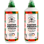 Gartenhibiskusdünger – Mineralischer NPK Flüssigdünger mit Stickstoff – Dünger für Gartenhibiskus – Ziersträucher-Dünger - Silberkraft