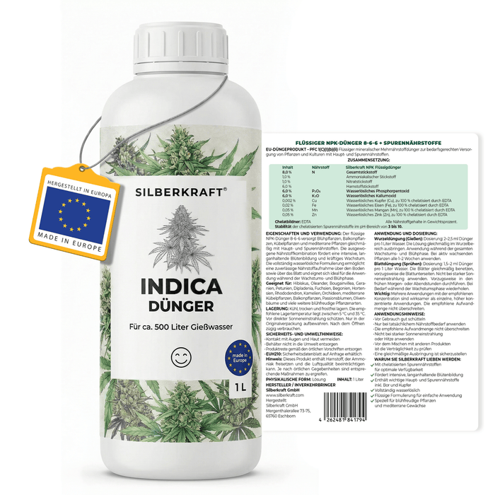 Indica-Dünger - Silberkraft