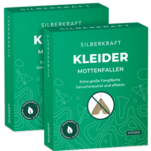 Mottenfalle 6 Stück - Silberkraft